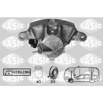 Étrier de frein avant gauche SASIC SCA0048