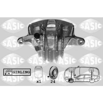 Étrier de frein avant gauche SASIC OEM 440196