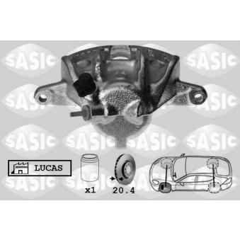 Étrier de frein avant gauche SASIC OEM 4401A8