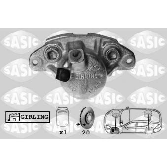 Étrier de frein avant gauche SASIC [SCA4004]