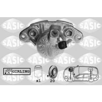 Étrier de frein avant droit SASIC OEM 7701201665