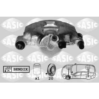 Étrier de frein avant gauche SASIC [SCA4028]