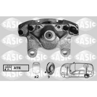 Étrier de frein arrière gauche SASIC OEM A2014200283
