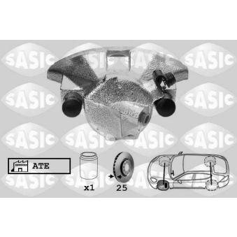 Étrier de frein avant gauche SASIC OEM 8D0615123B