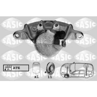 Étrier de frein avant gauche SASIC OEM 0004205083