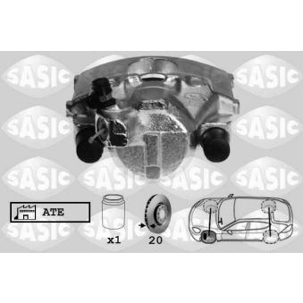 Étrier de frein avant gauche SASIC OEM 1604578