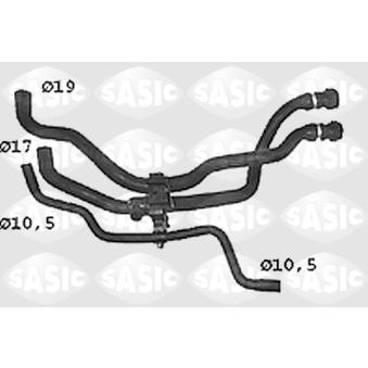 Durite de radiateur SASIC [SWH4308]