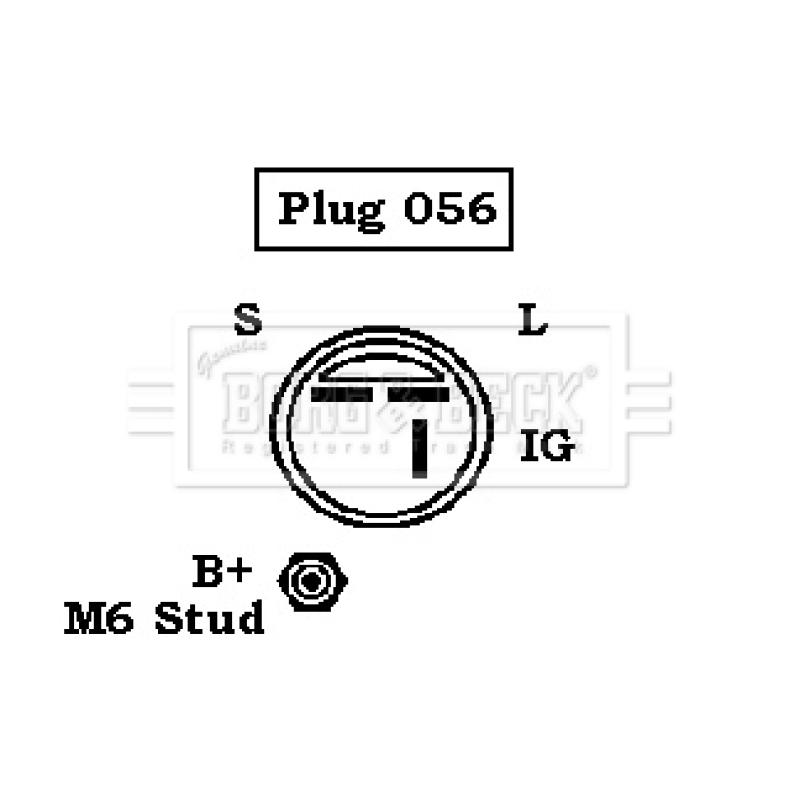 Alternateur BORG & BECK BBA2012 - Visuel 1