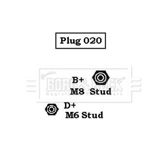 Alternateur BORG & BECK OEM 12311744561
