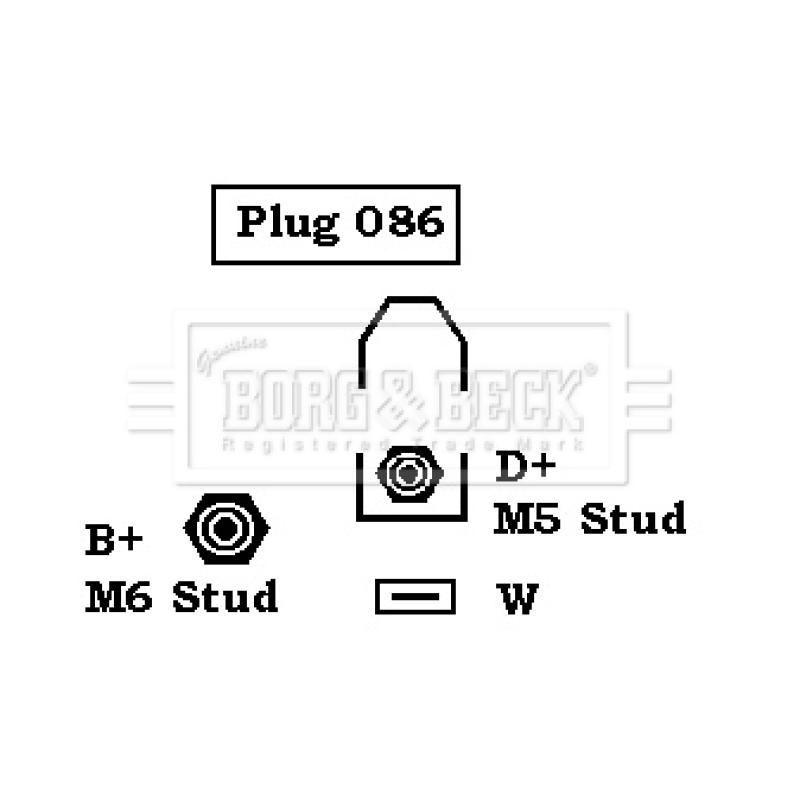 Alternateur BORG & BECK BBA2098 - Visuel 1