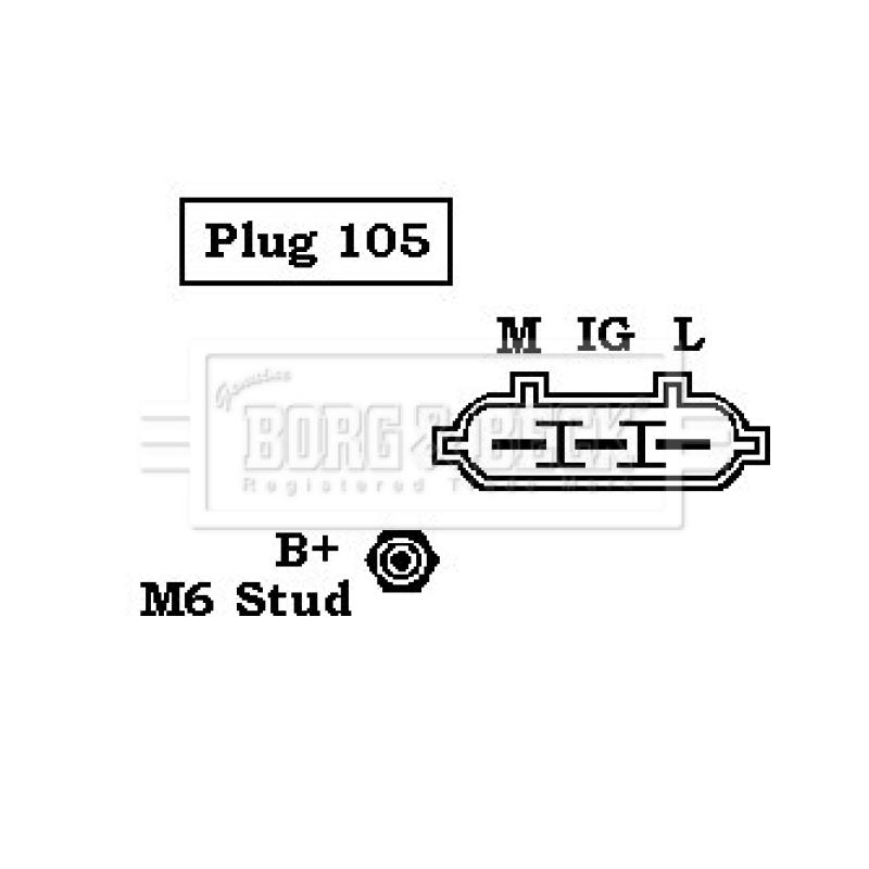 Alternateur BORG & BECK BBA2122 - Visuel 1