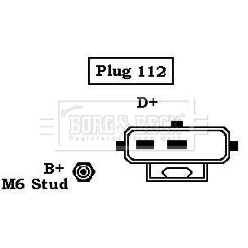 Alternateur BORG & BECK BBA2135 - Visuel 1