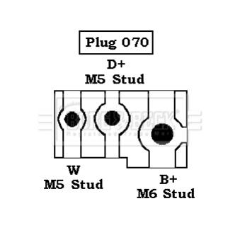 Alternateur BORG & BECK OEM 94FB10300AB Alternateur BORG & BECK OEM 94FB10300AB