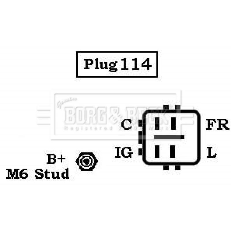 Alternateur BORG & BECK BBA2140 - Visuel 1