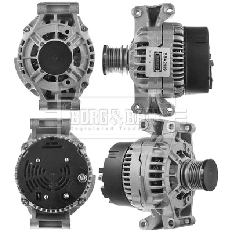 Alternateur BORG & BECK BBA2189 - Visuel 1