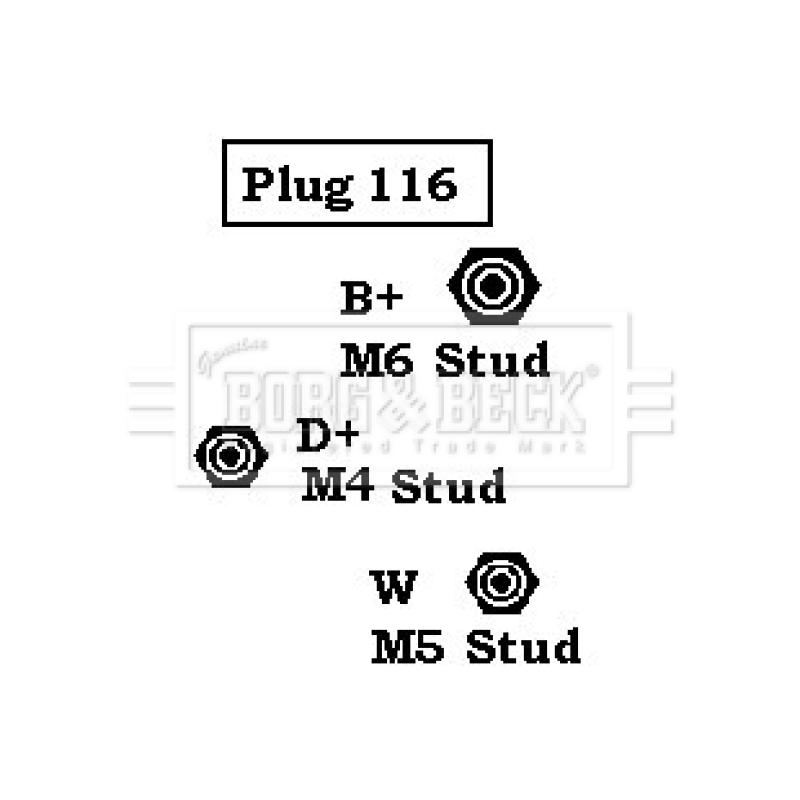 Alternateur BORG & BECK BBA2235 - Visuel 1