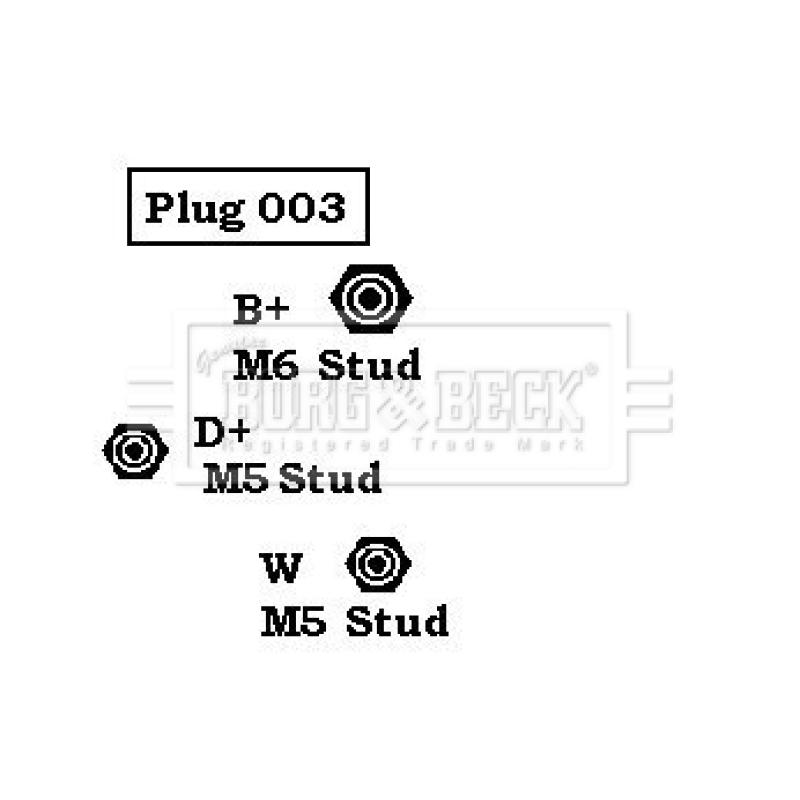 Alternateur BORG & BECK BBA2305 - Visuel 2