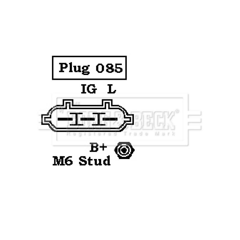 Alternateur BORG & BECK BBA2337 - Visuel 1