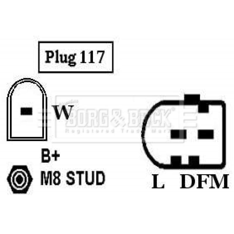 Alternateur BORG & BECK BBA2407 - Visuel 1