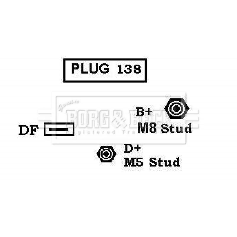 Alternateur BORG & BECK BBA2412 - Visuel 1