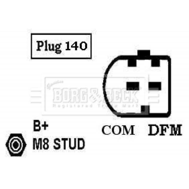 Alternateur BORG & BECK BBA2443 - Visuel 1