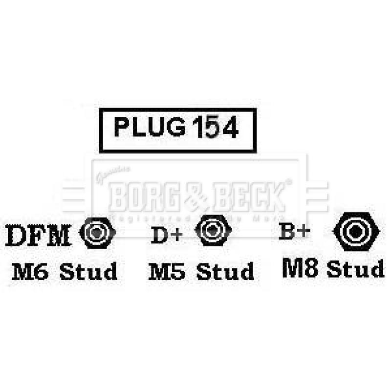 Alternateur BORG & BECK BBA2504 - Visuel 1