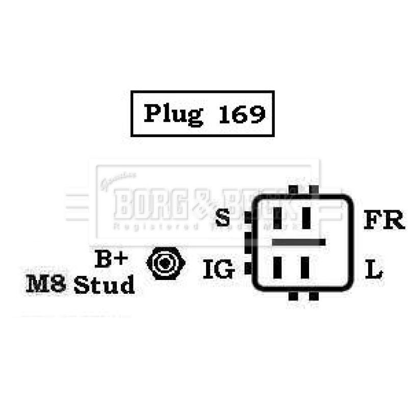 Alternateur BORG & BECK BBA2515 - Visuel 1