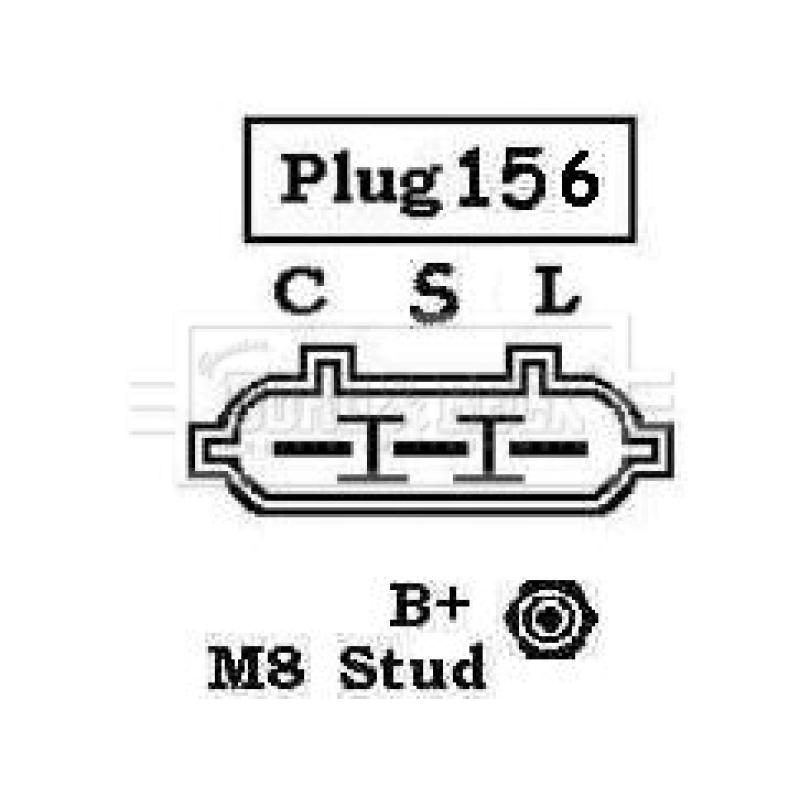 Alternateur BORG & BECK BBA2553 - Visuel 1