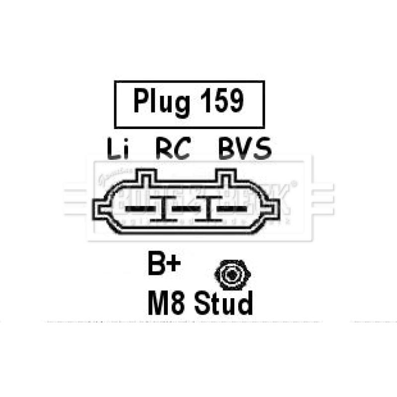 Alternateur BORG & BECK BBA2557 - Visuel 1