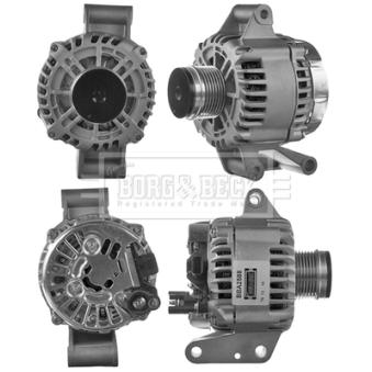 Alternateur BORG & BECK OEM 2015001007