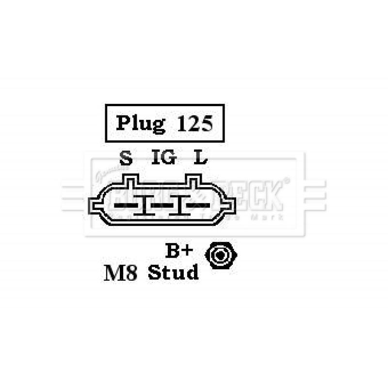 Alternateur BORG & BECK BBA2602 - Visuel 1
