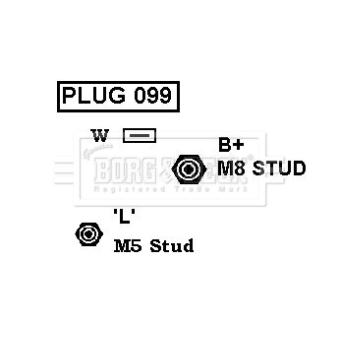 Alternateur BORG & BECK OEM 0081547402