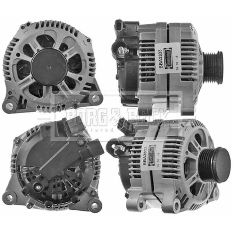 Alternateur BORG & BECK BBA2833 - Visuel 1