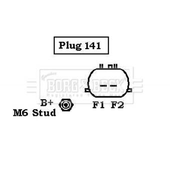 Alternateur BORG & BECK BBA2981