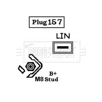 Alternateur BORG & BECK OEM 8603265