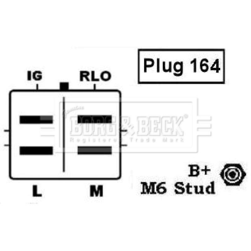 Alternateur BORG & BECK BBA3016 - Visuel 1