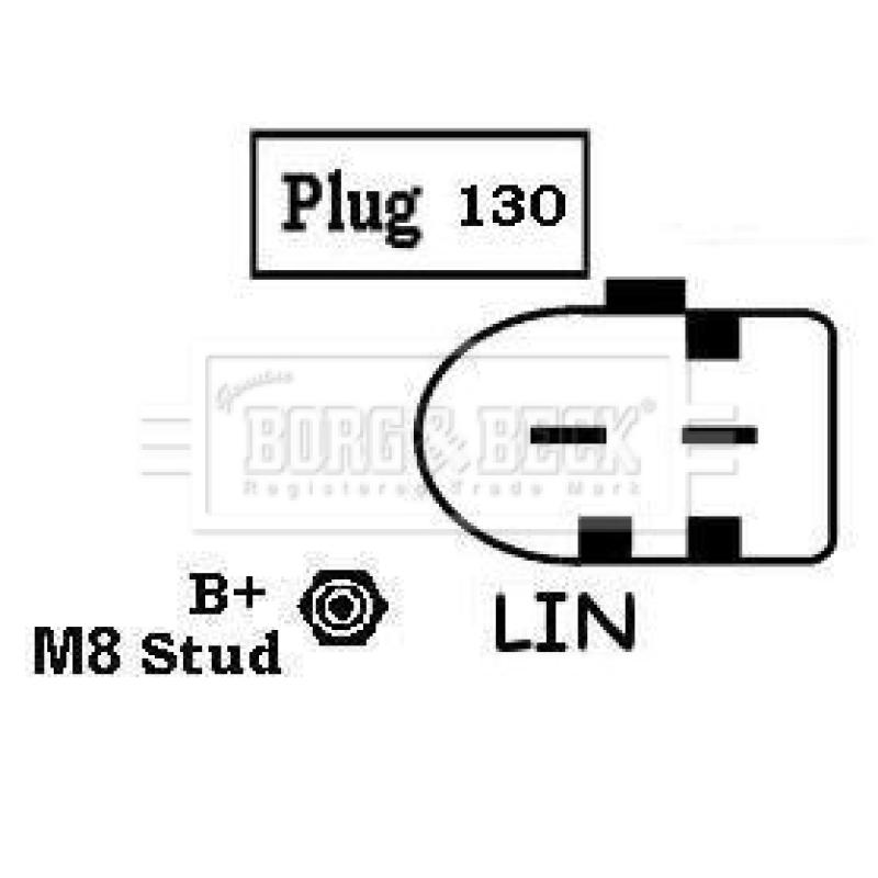 Alternateur BORG & BECK BBA3028 - Visuel 1