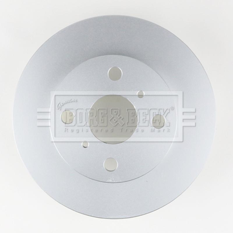 Jeu de 2 disques de frein avant BORG & BECK BBD4039 - Visuel 2