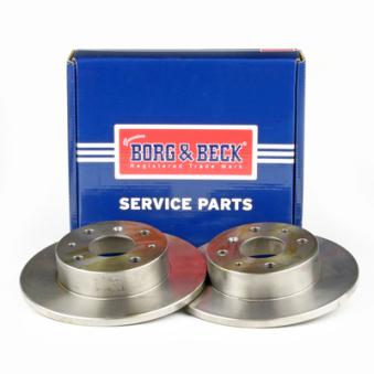 Jeu de 2 disques de frein avant BORG & BECK OEM 3501101005