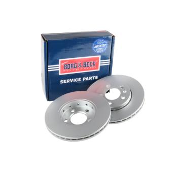 Jeu de 2 disques de frein avant BORG & BECK OEM 1J0615301L