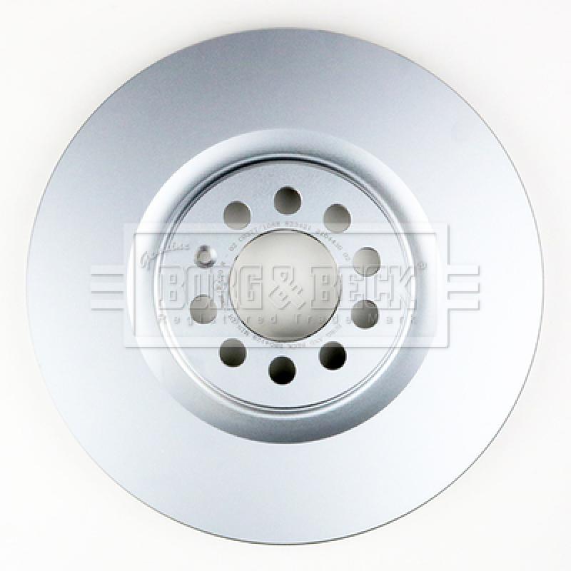 Jeu de 2 disques de frein avant BORG & BECK BBD4128 - Visuel 2