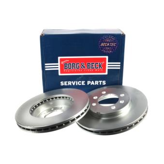 Jeu de 2 disques de frein avant BORG & BECK BBD4204