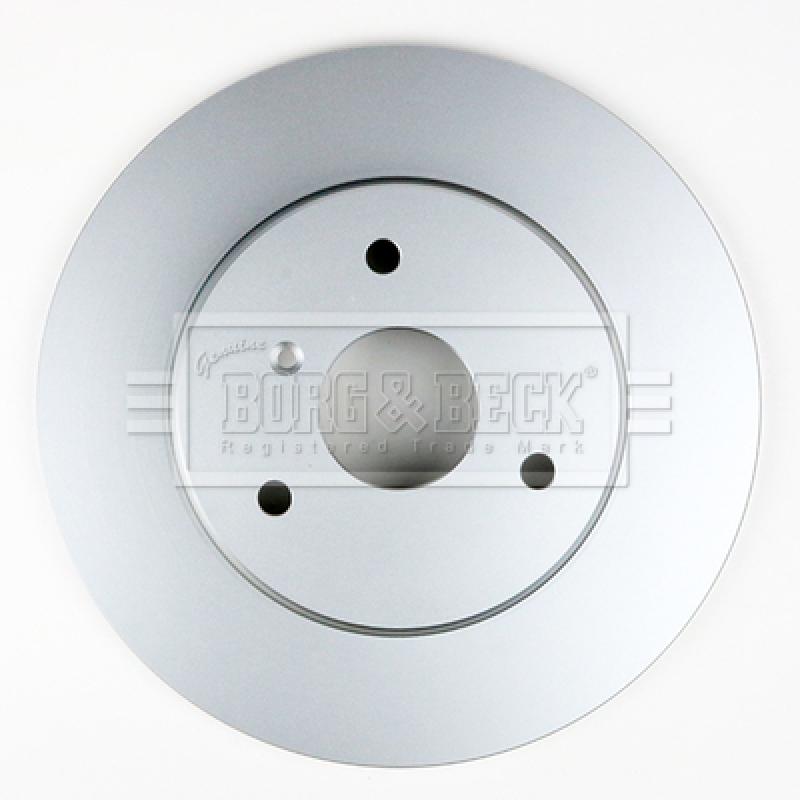 Jeu de 2 disques de frein avant BORG & BECK BBD4231 - Visuel 2