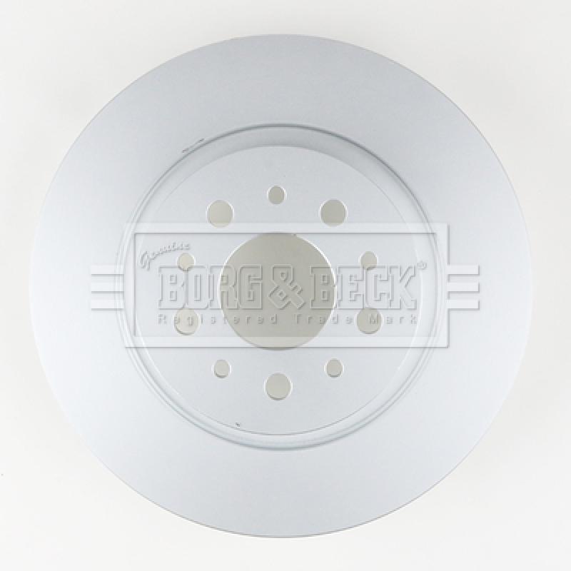 Jeu de 2 disques de frein arrière BORG & BECK BBD4359 - Visuel 2