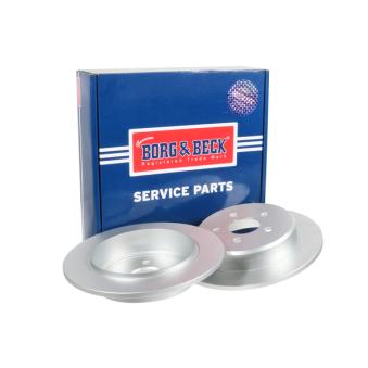 Jeu de 2 disques de frein arrière BORG & BECK OEM 04509553AB