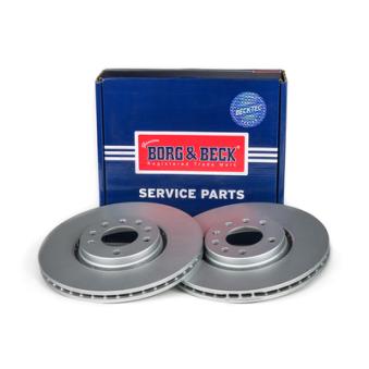 Jeu de 2 disques de frein avant BORG & BECK OEM 05391560