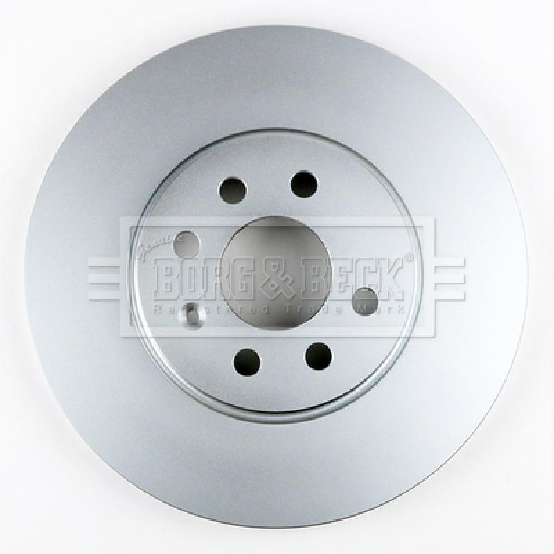 Jeu de 2 disques de frein avant BORG & BECK BBD4455 - Visuel 2