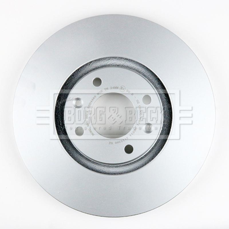 Jeu de 2 disques de frein avant BORG & BECK BBD4468 - Visuel 1