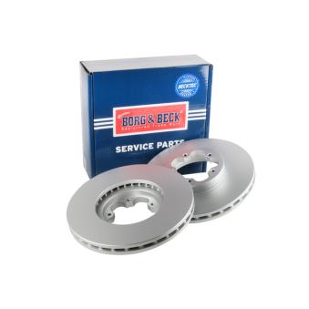 Jeu de 2 disques de frein avant BORG & BECK OEM 1503287 Jeu de 2 disques de frein avant BORG & BECK OEM 1503287