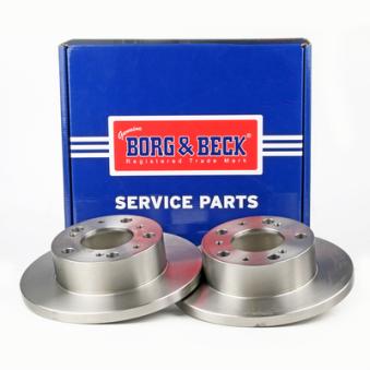 Jeu de 2 disques de frein avant BORG & BECK OEM ZF07531819